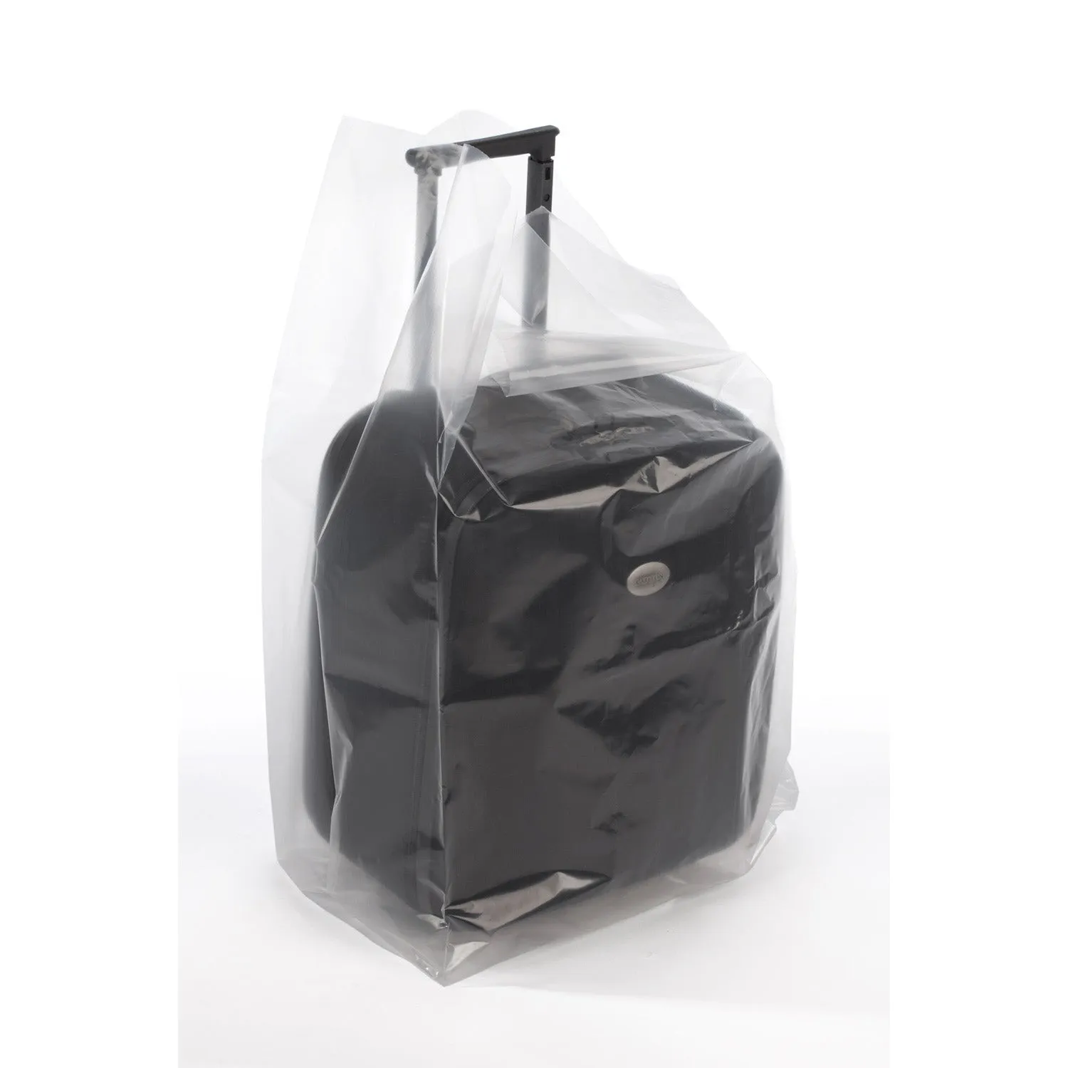 24" x 12" x 36" x 3 mil Clear Eco-Manufactured Plastic Side-Gusseted Bags (Case of 100)