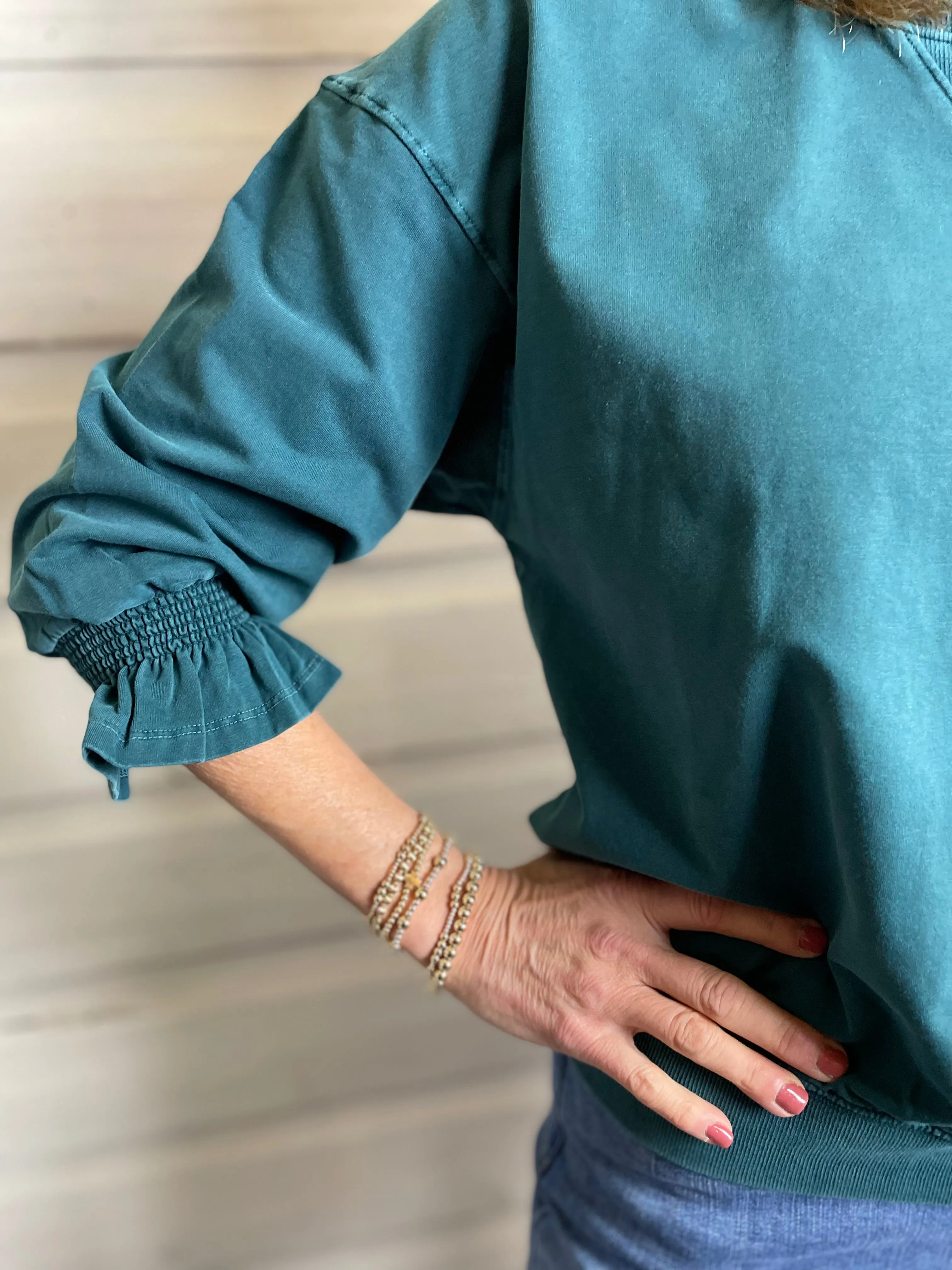 Another Love Drea Sweatshirt Spruce