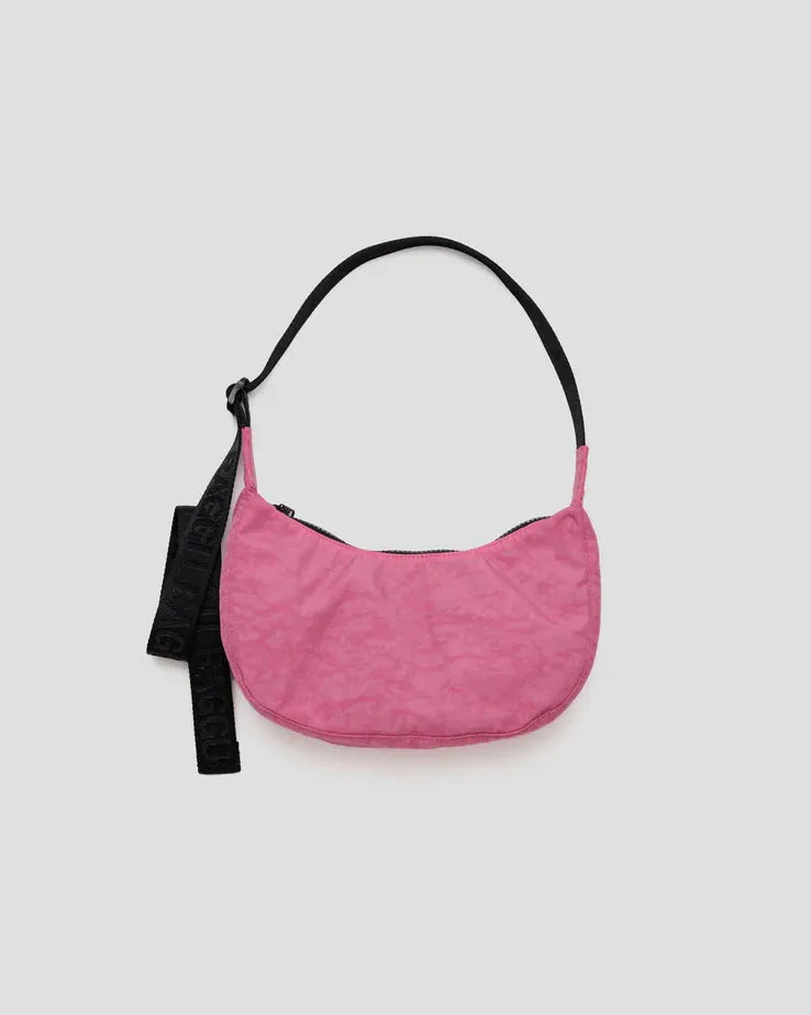 Azalea Pink Small Crescent Baggu