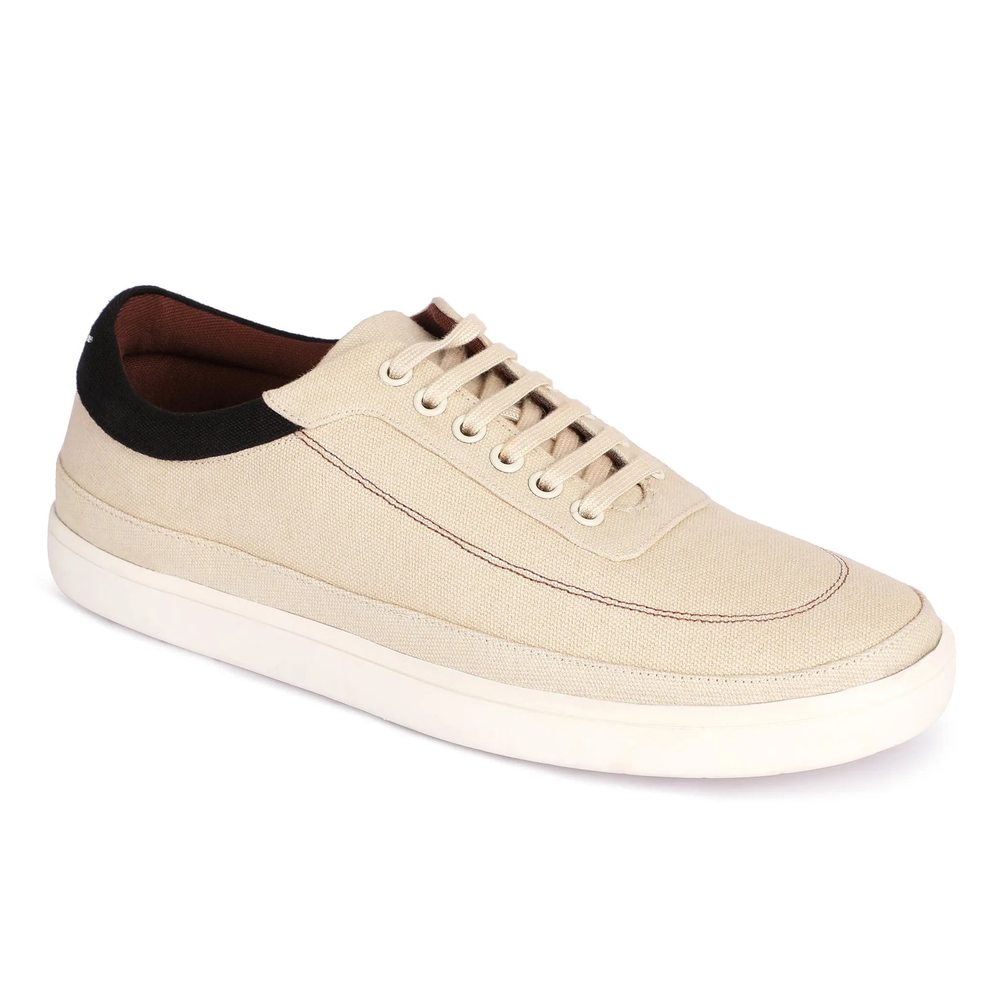 Beige Sneakers | Simple and Sturdy | Comfy Heel Support | Water Resistant