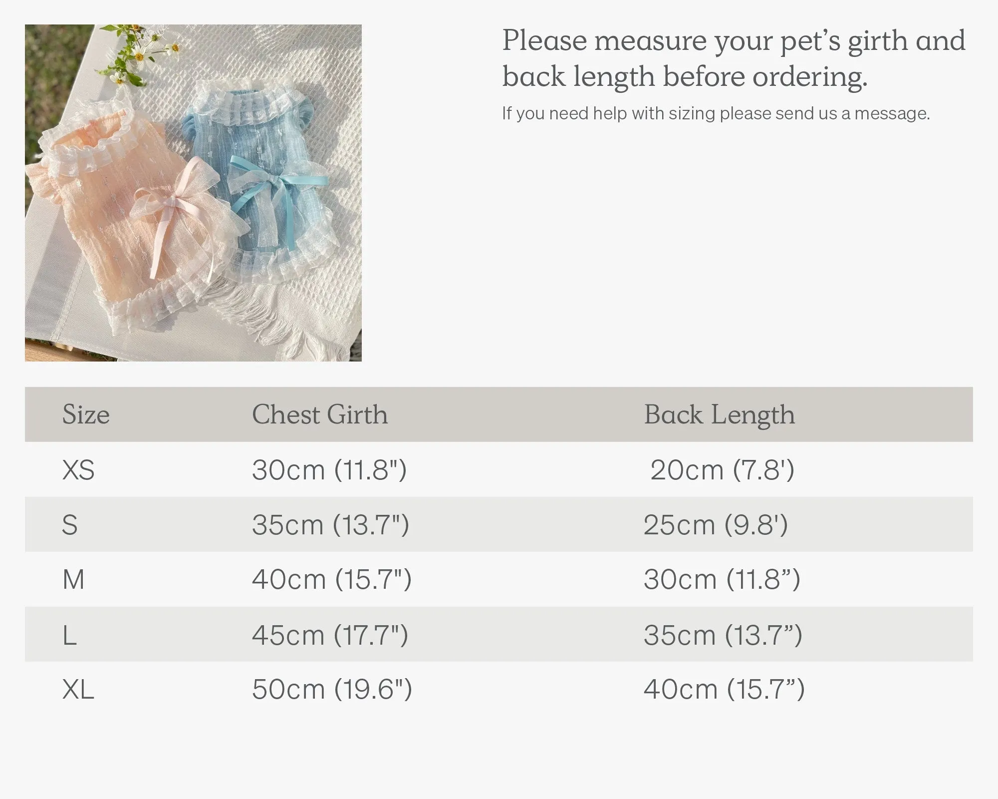 Chiffon Pet Dresses
