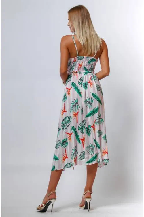 Floral Print Midi Dress