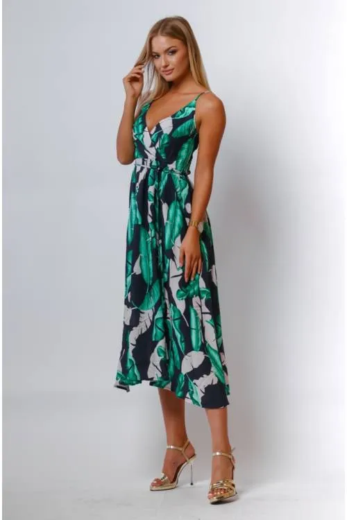 Floral Print Midi Dress