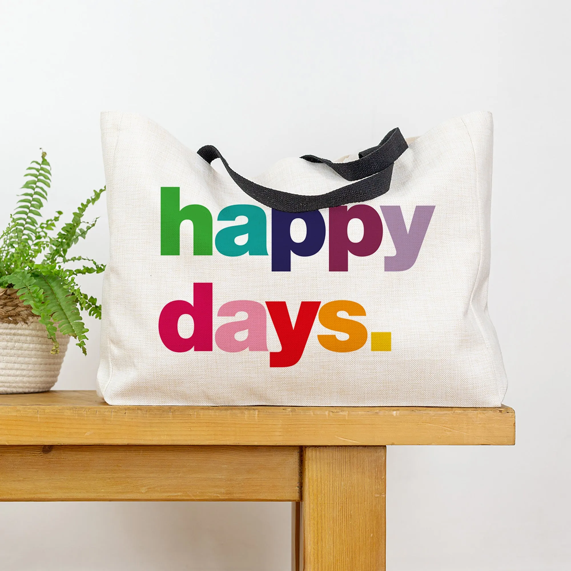Happy Days Big Tote Bag
