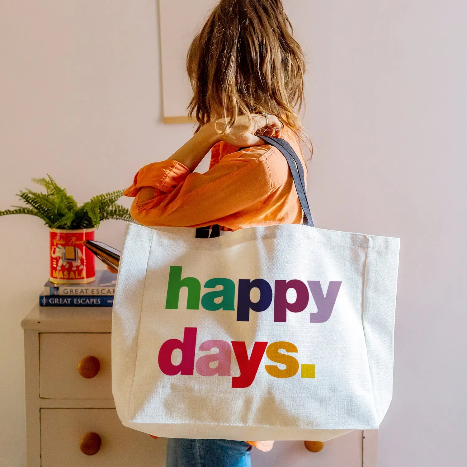 Happy Days Big Tote Bag