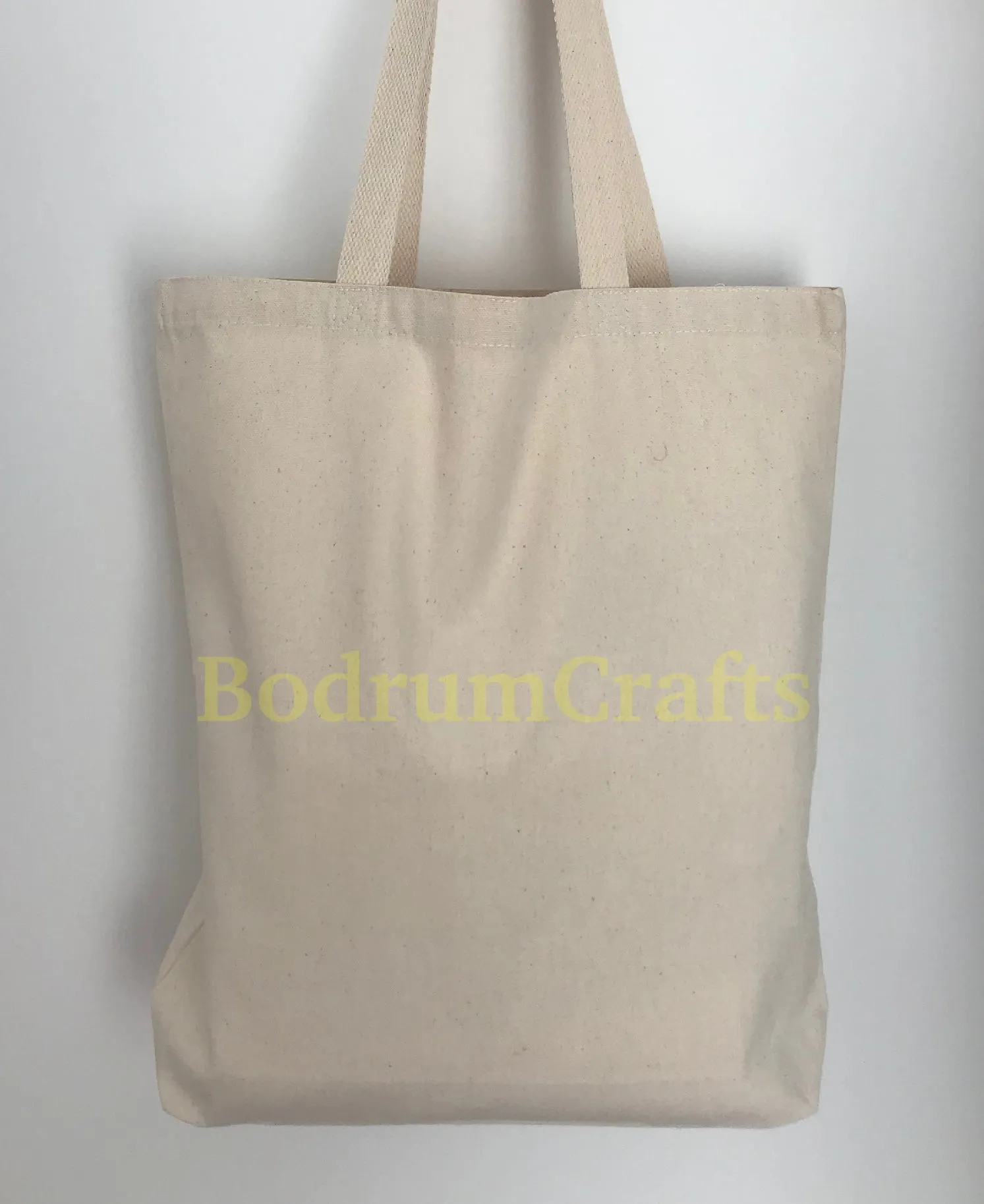 Heavy Duty Canvas Tote Bags, 15" x 16" x 3"