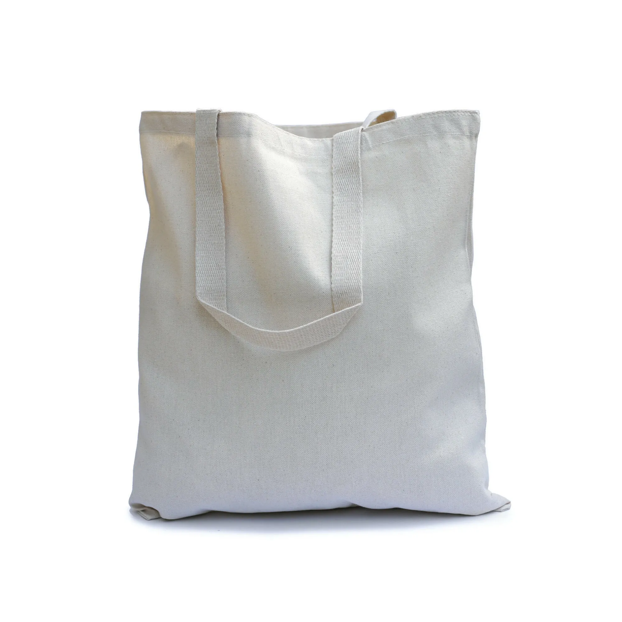 Heavy Duty Canvas Tote Bags, 15" x 16" x 3"