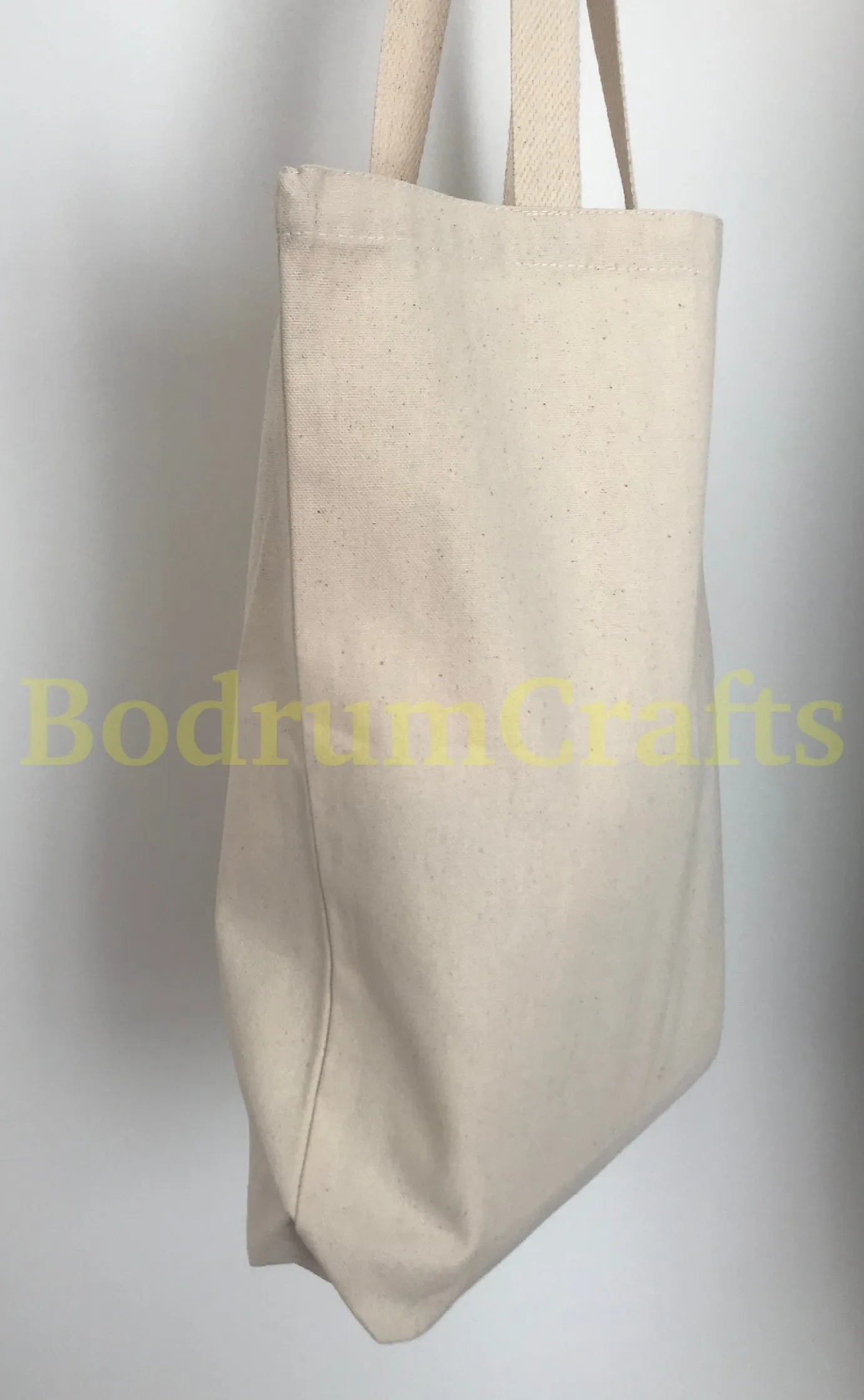 Heavy Duty Canvas Tote Bags, 15" x 16" x 3"