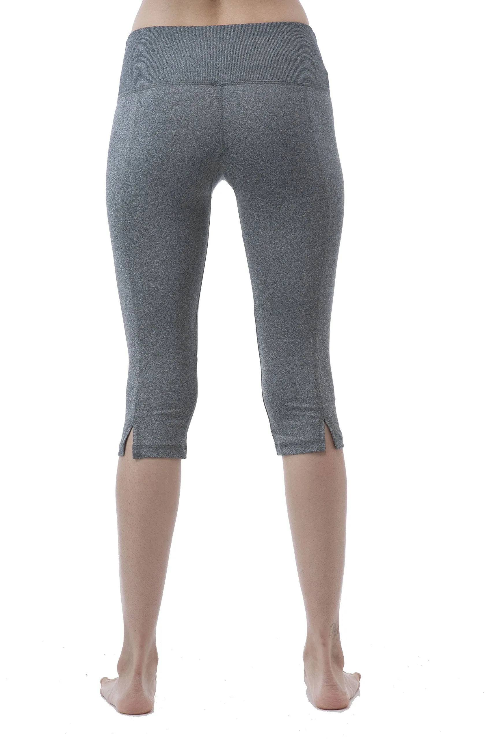 Hollywood Star Fashion Athletic Capri Yoga Pants Leggings