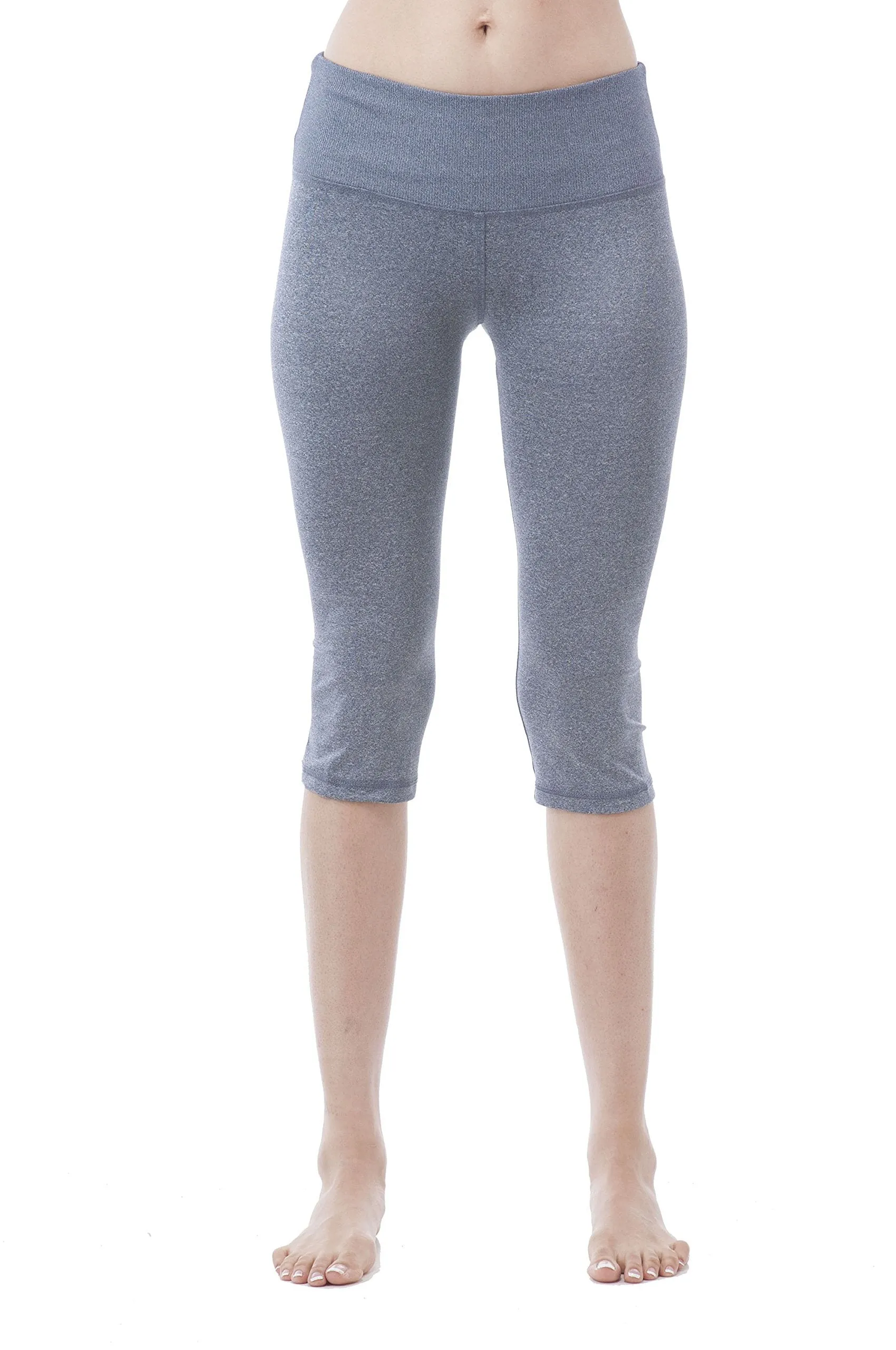 Hollywood Star Fashion Athletic Capri Yoga Pants Leggings