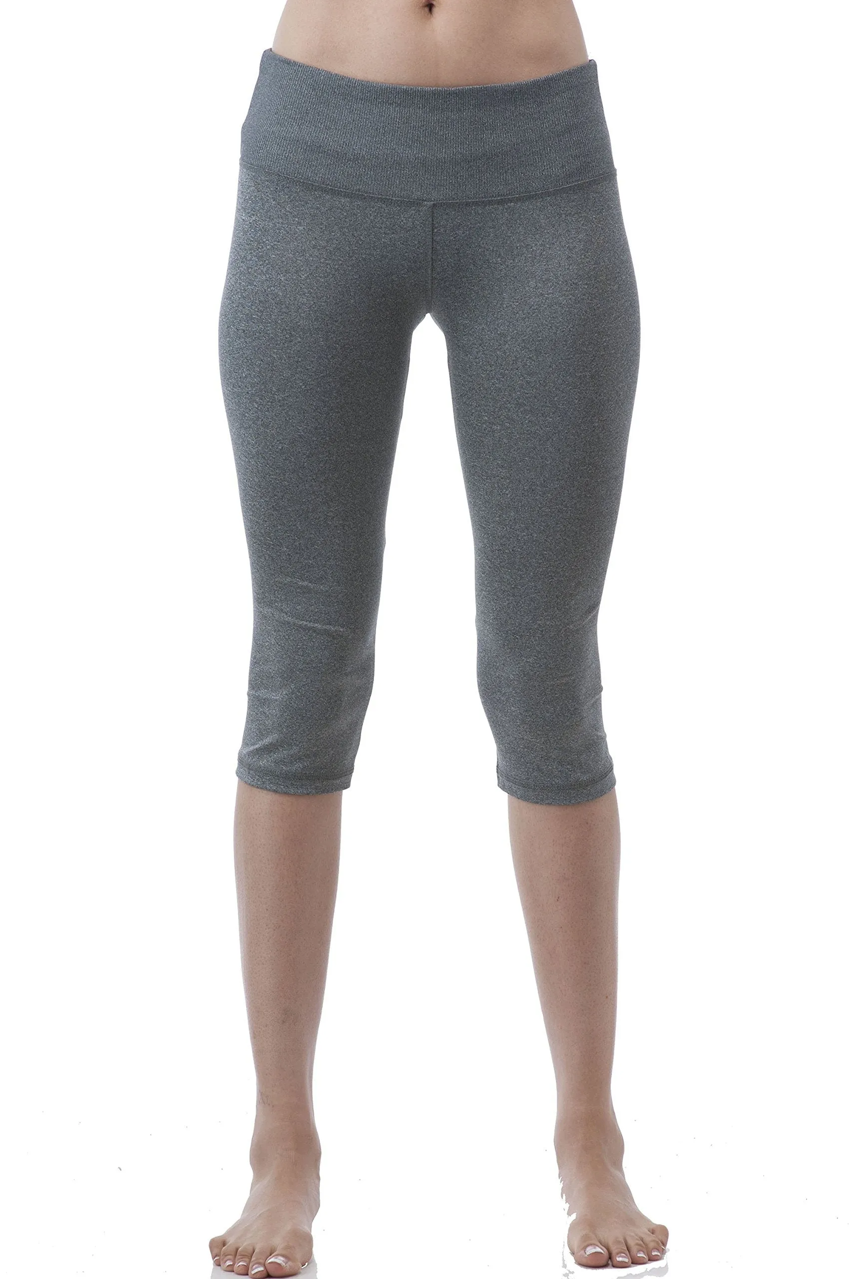 Hollywood Star Fashion Athletic Capri Yoga Pants Leggings