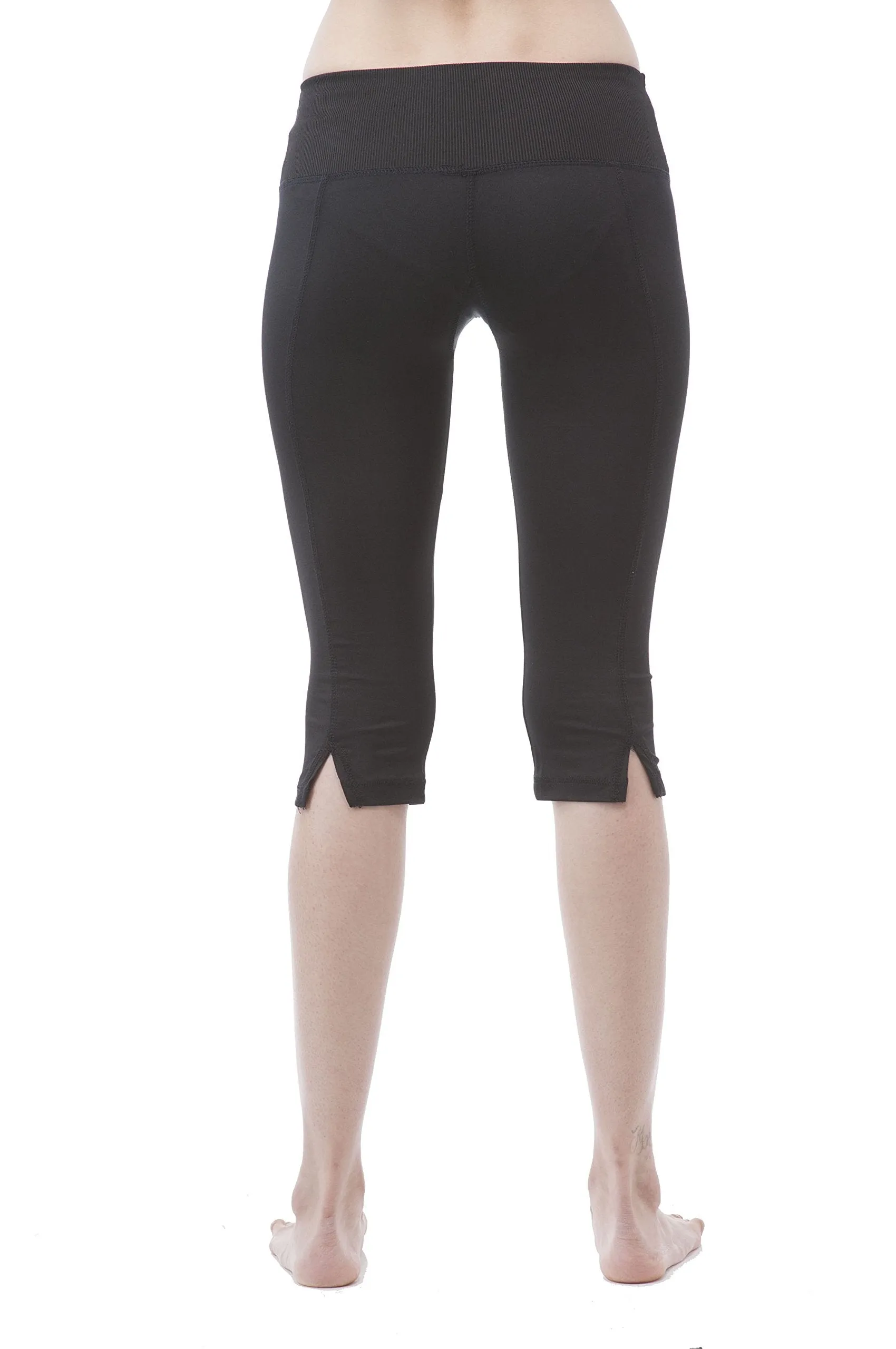 Hollywood Star Fashion Athletic Capri Yoga Pants Leggings