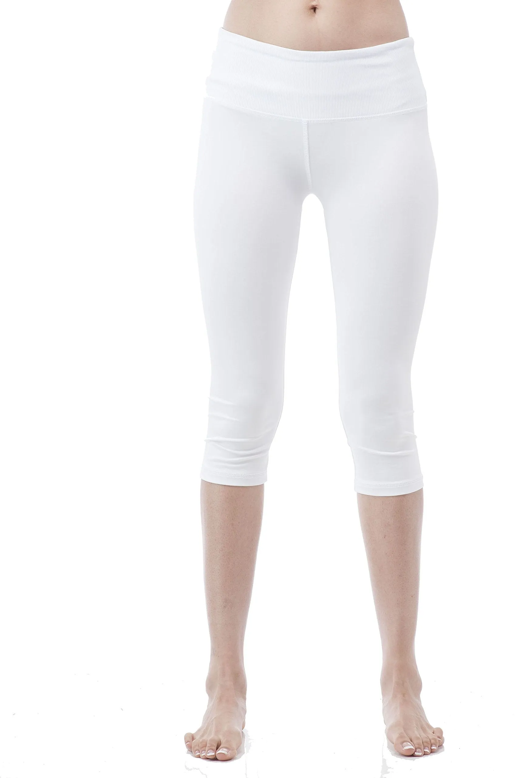 Hollywood Star Fashion Athletic Capri Yoga Pants Leggings