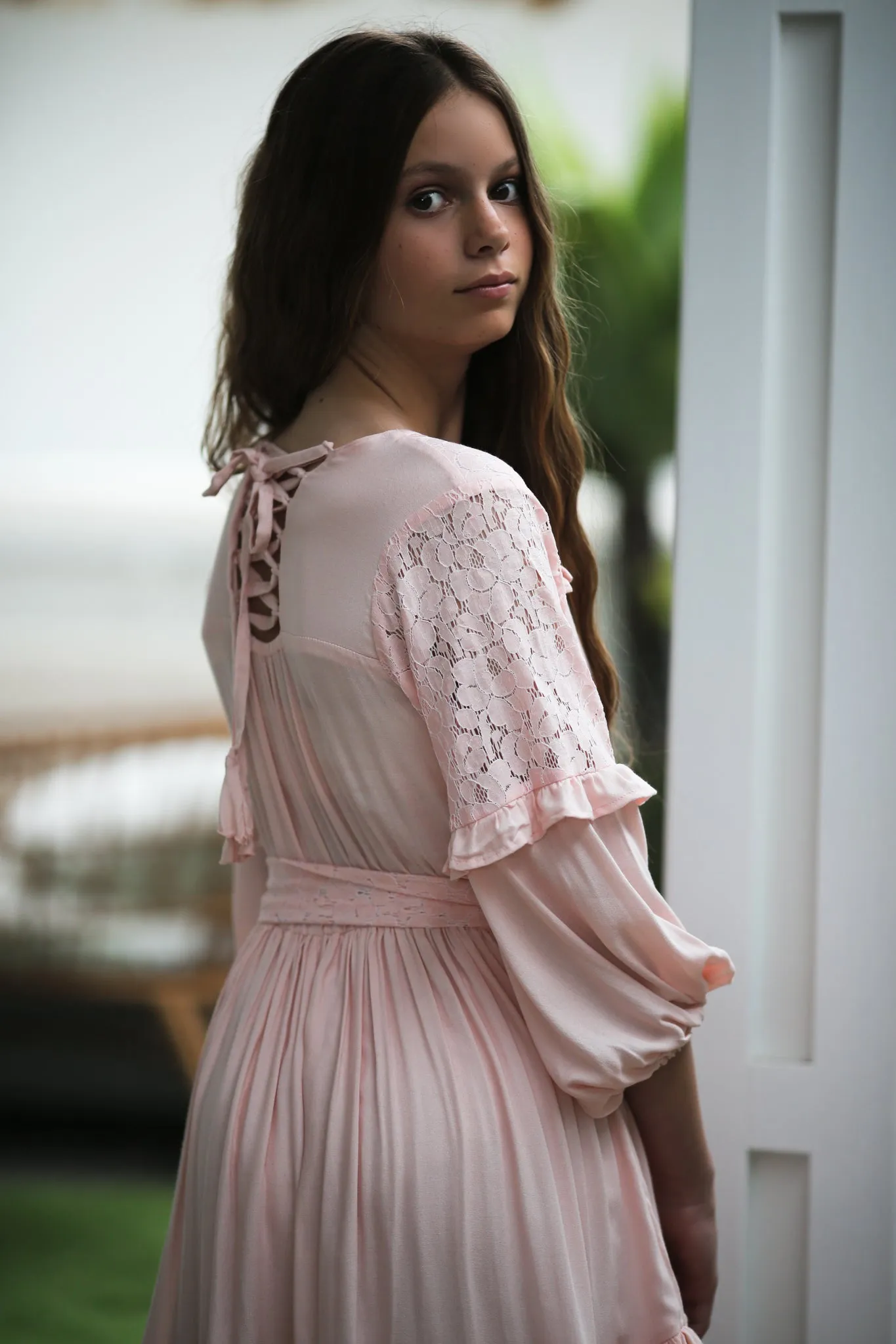 Jessa Peach Dress