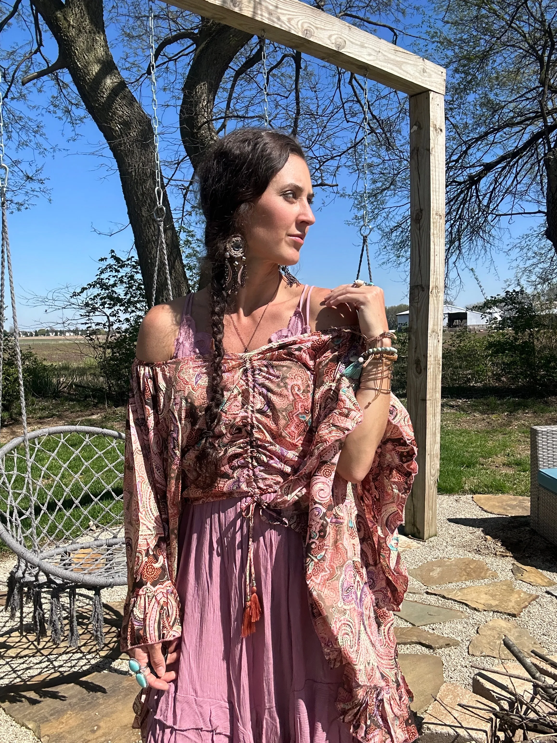 Kauai Getaway Cinch Top - Chloe