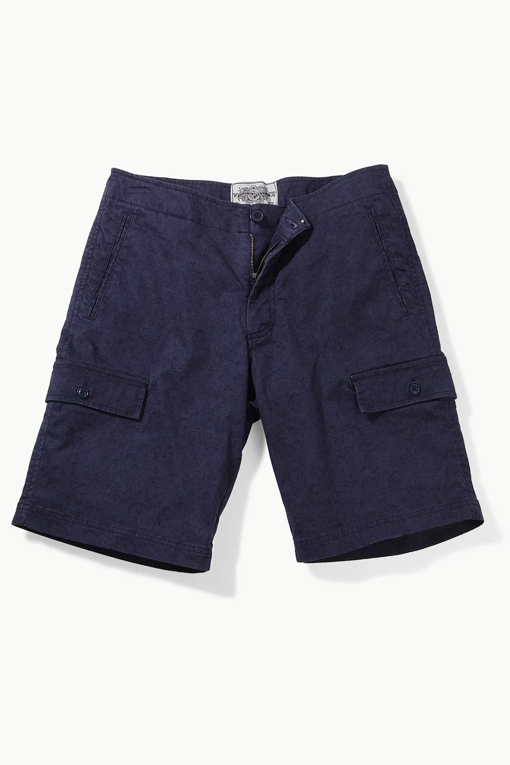 Light Printed Cargo Summer Shorts
