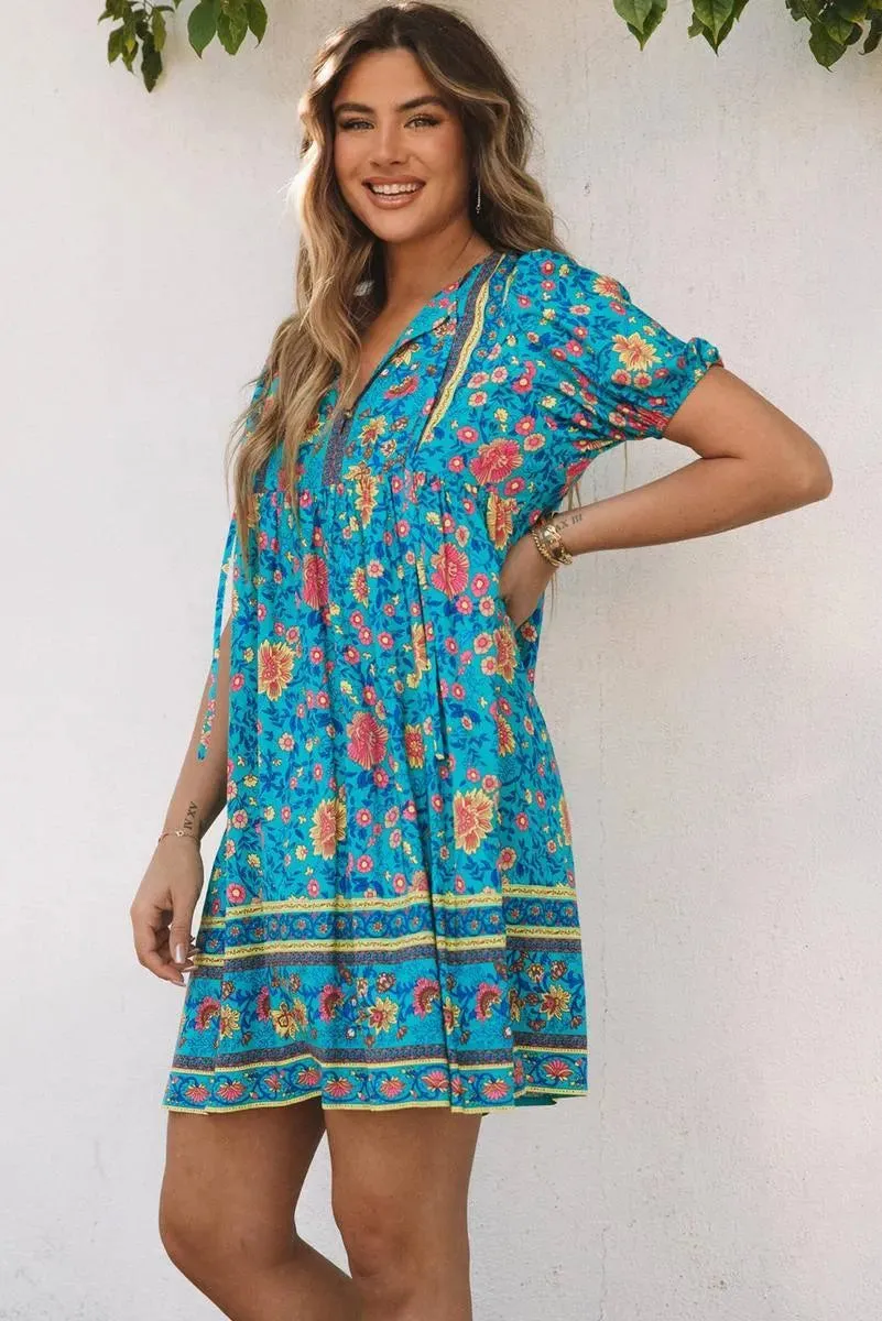 Look and Feel Your Best in Our Empire Waist Floral Dress