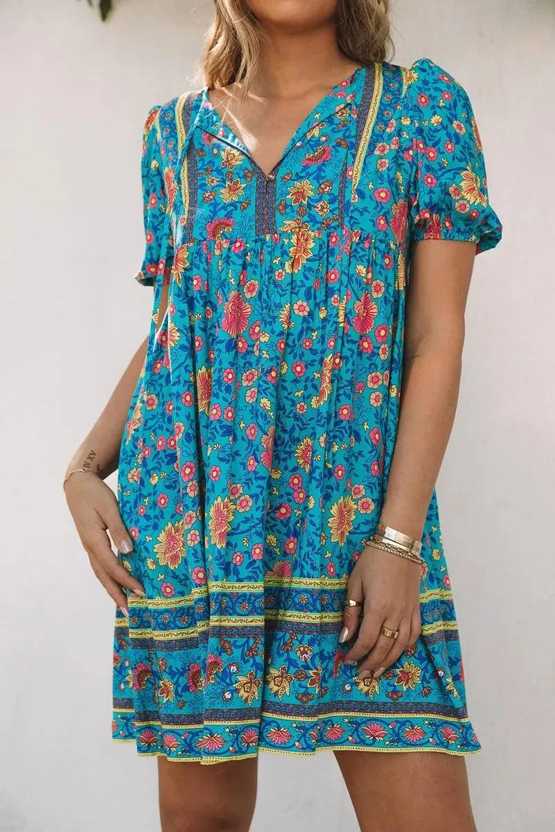 Look and Feel Your Best in Our Empire Waist Floral Dress