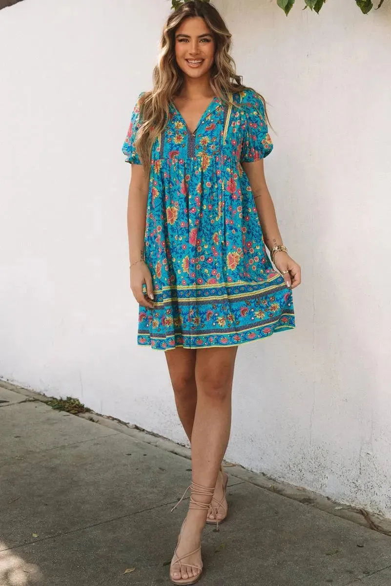 Look and Feel Your Best in Our Empire Waist Floral Dress