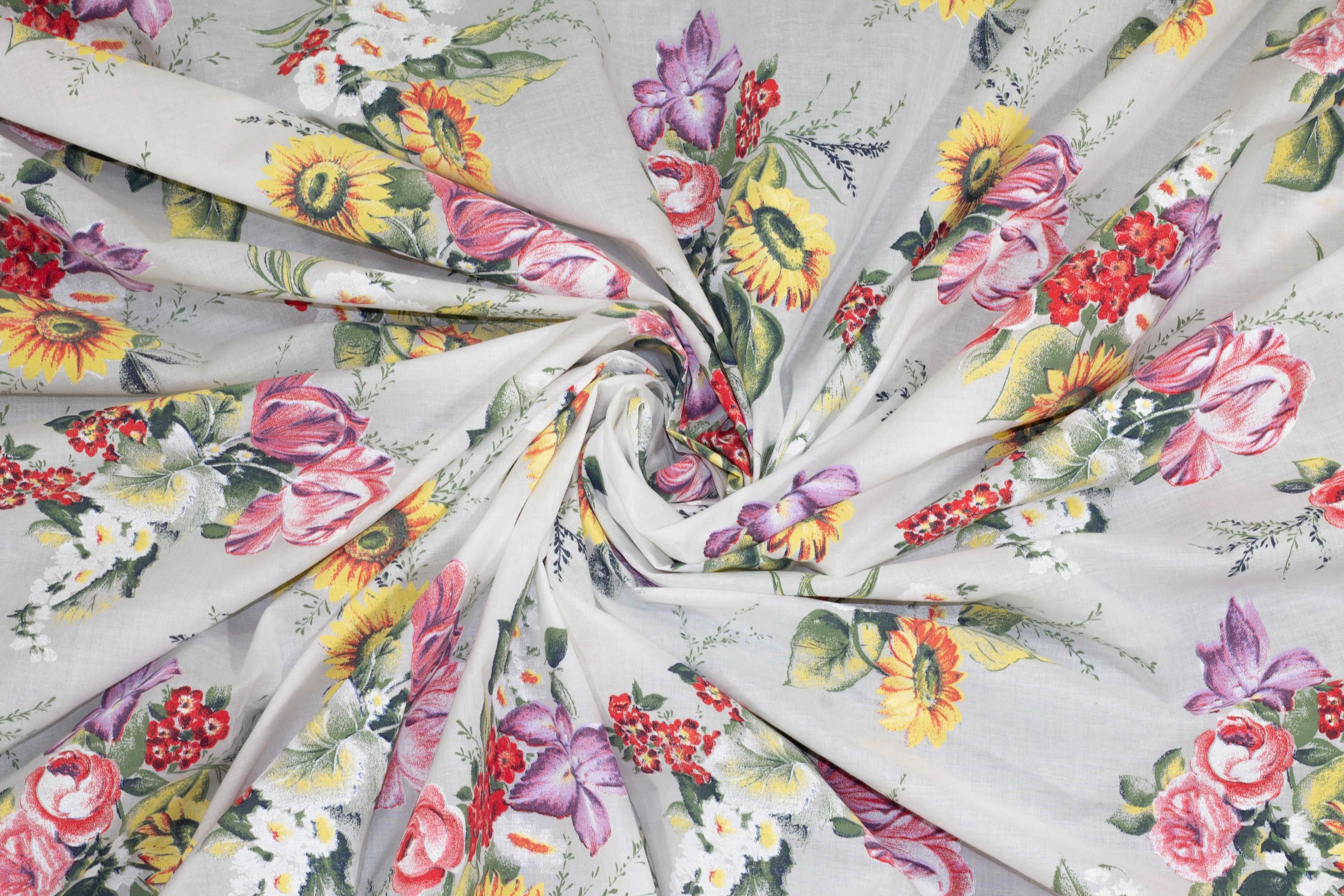 Multicolor Floral Lightweight Cotton