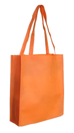 NON WOVEN BAG WITH LARGE GUSSET