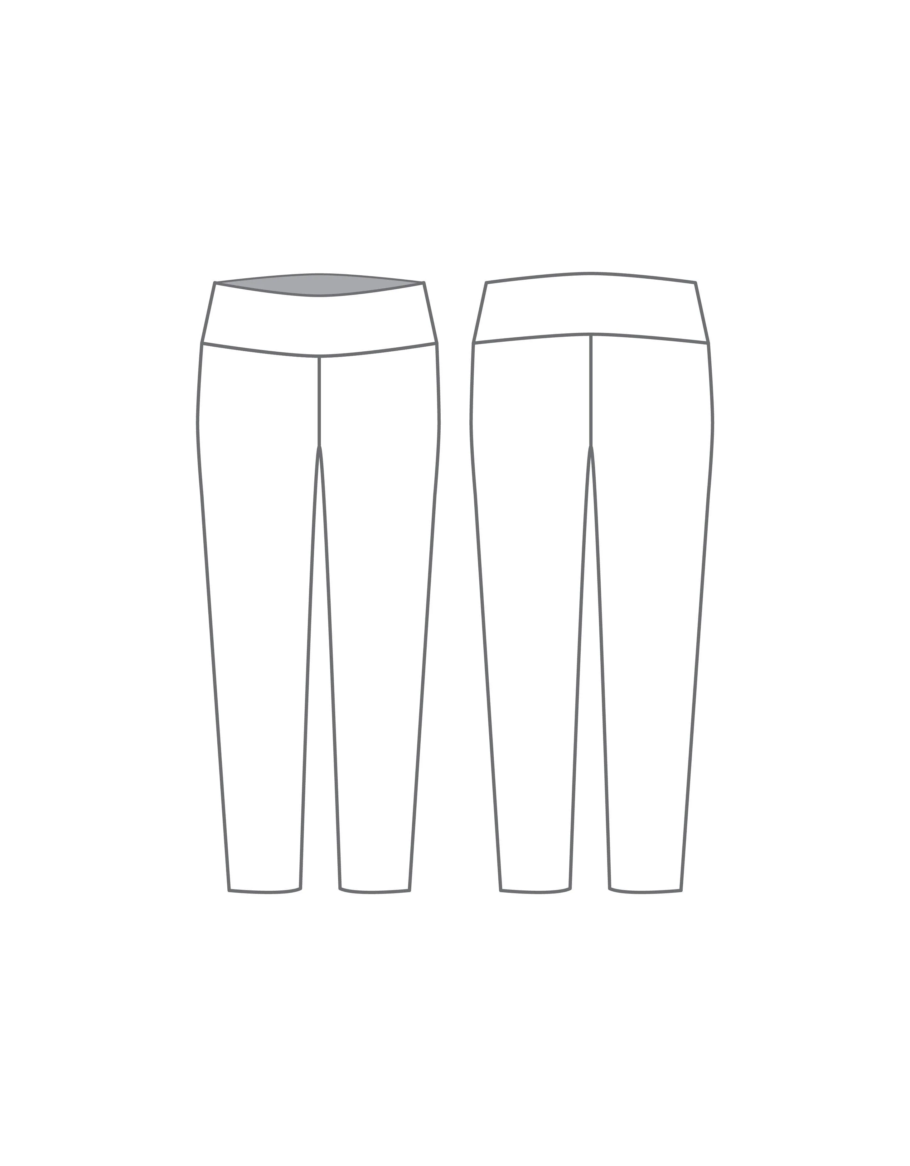 Painted Capri Pants