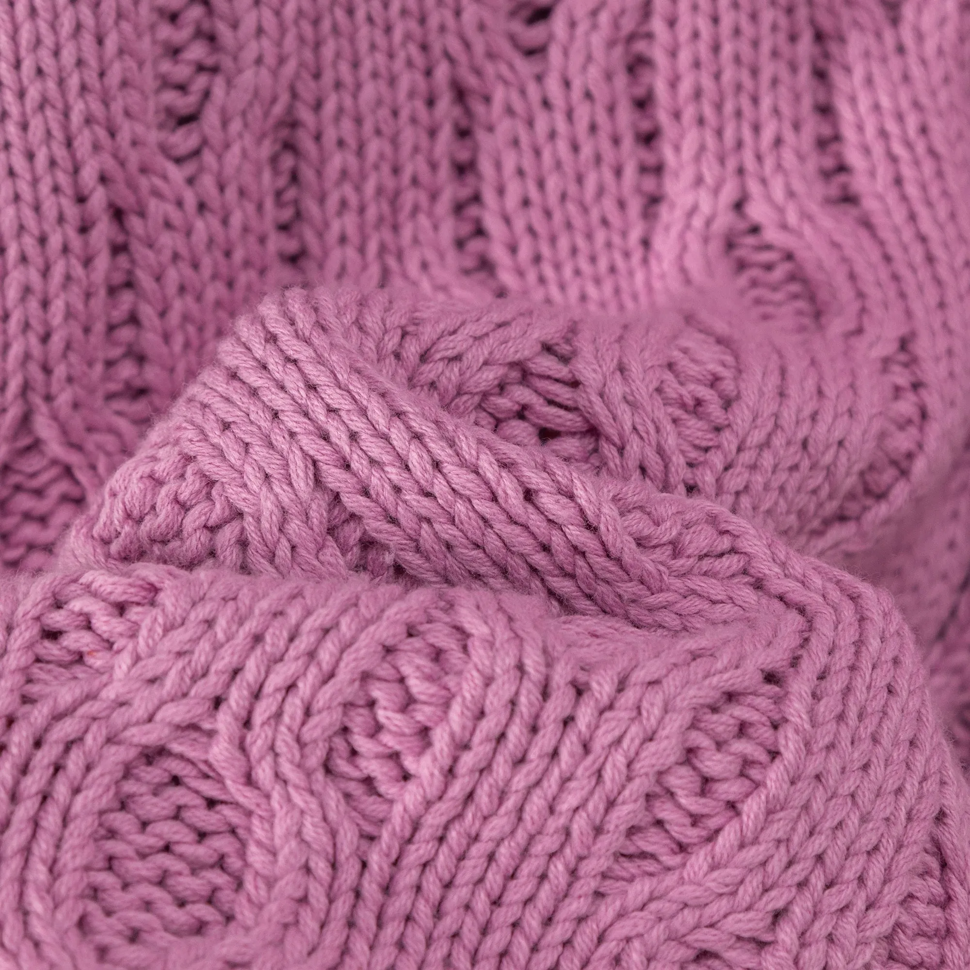 Parties They Throw Pretzel Round Knit Sweater