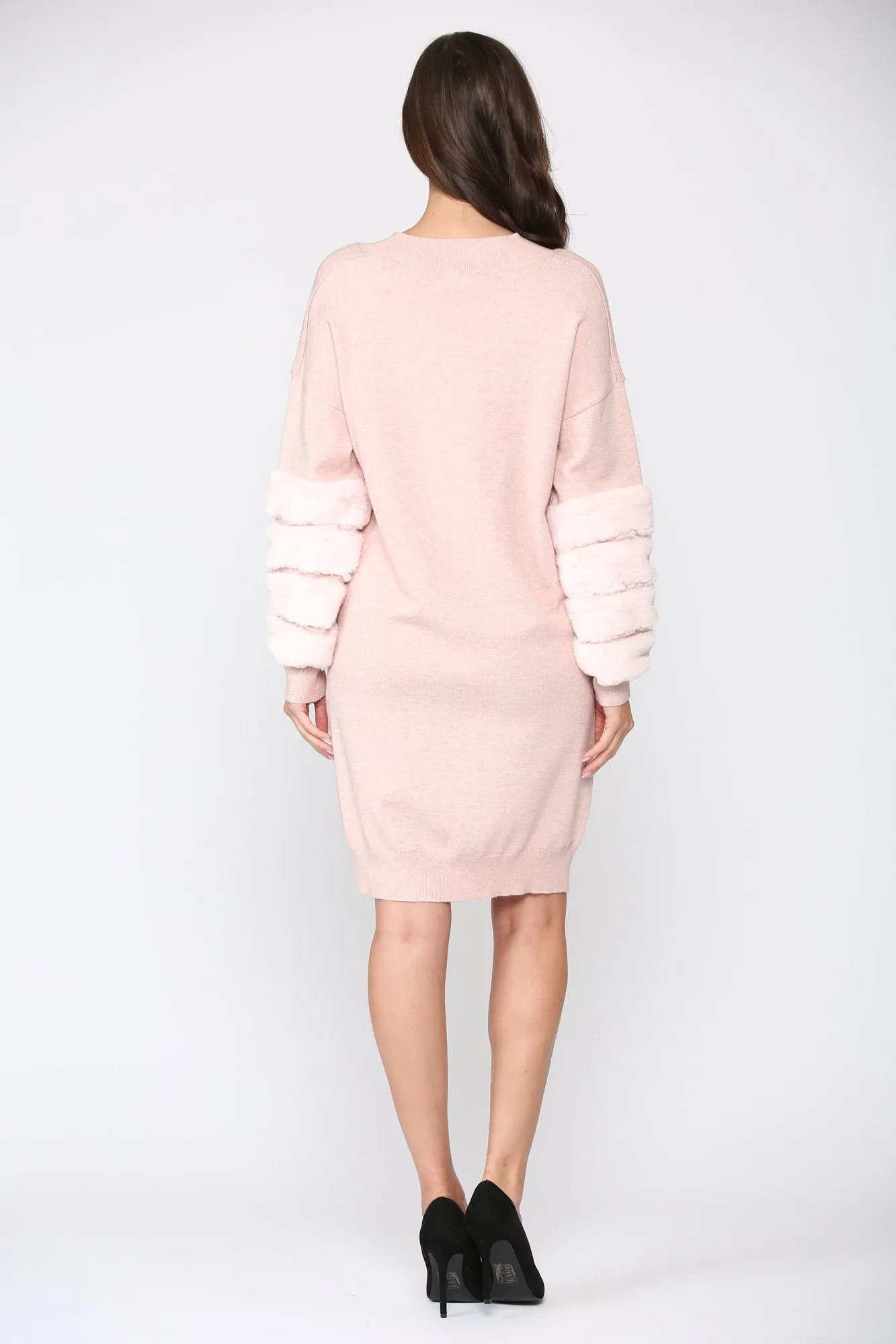 Pre-Order Sonia Fur Dress