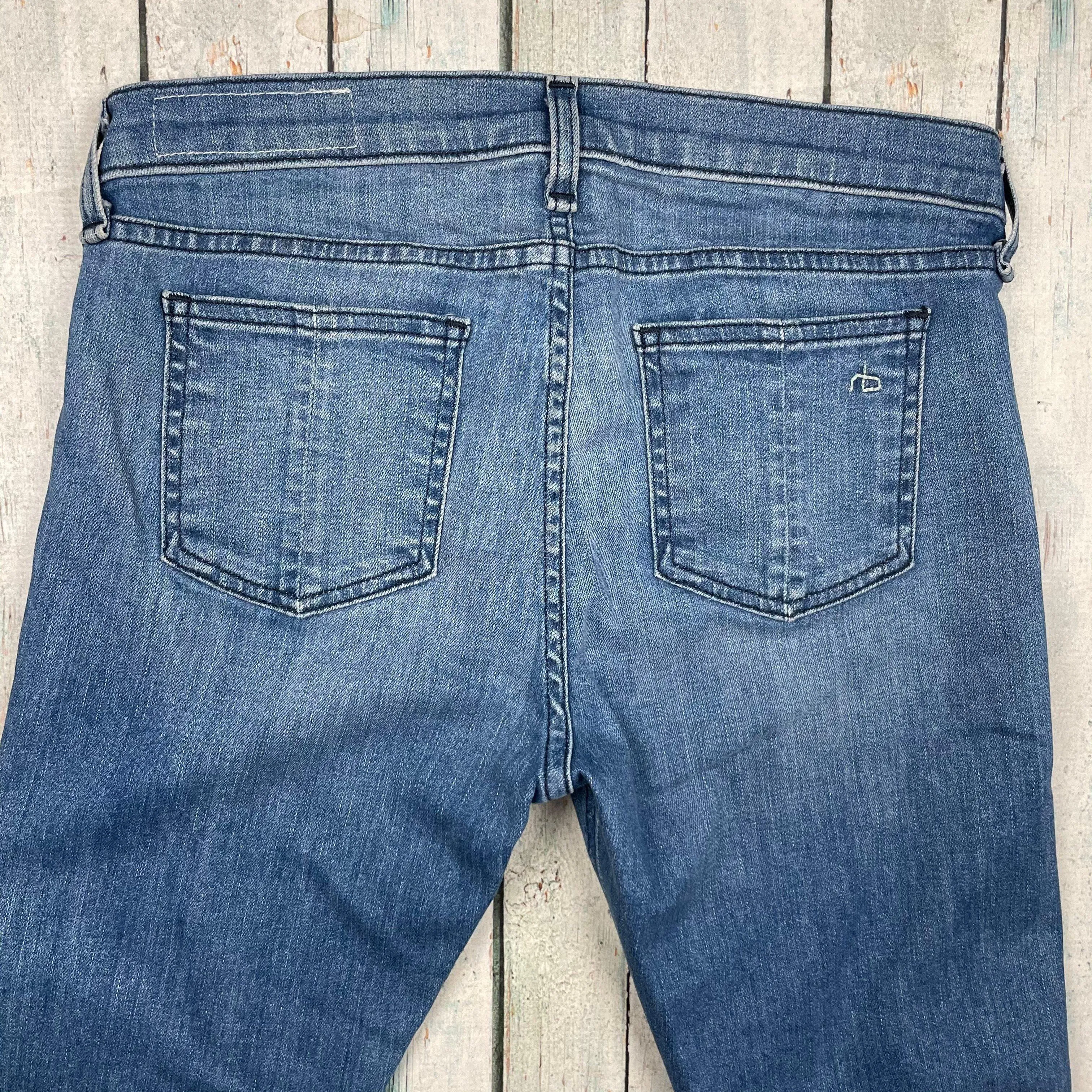 Rag & Bone 'Capri' Cropped Skinny Jeans- Size 27