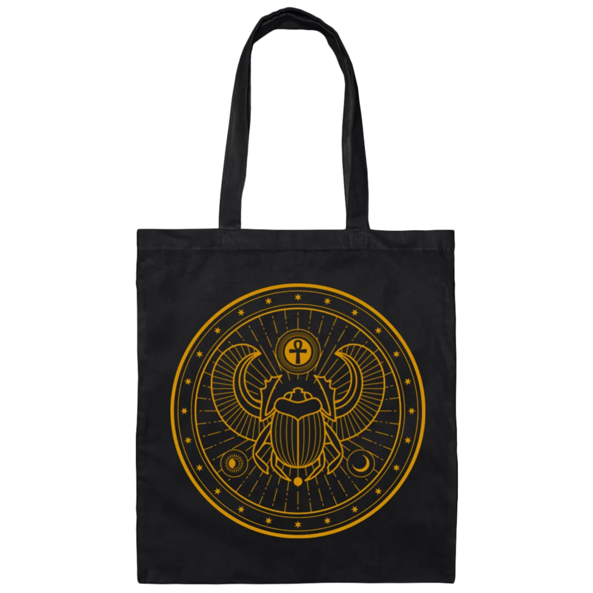 Scarab Beetle Canvas Tote Bag
