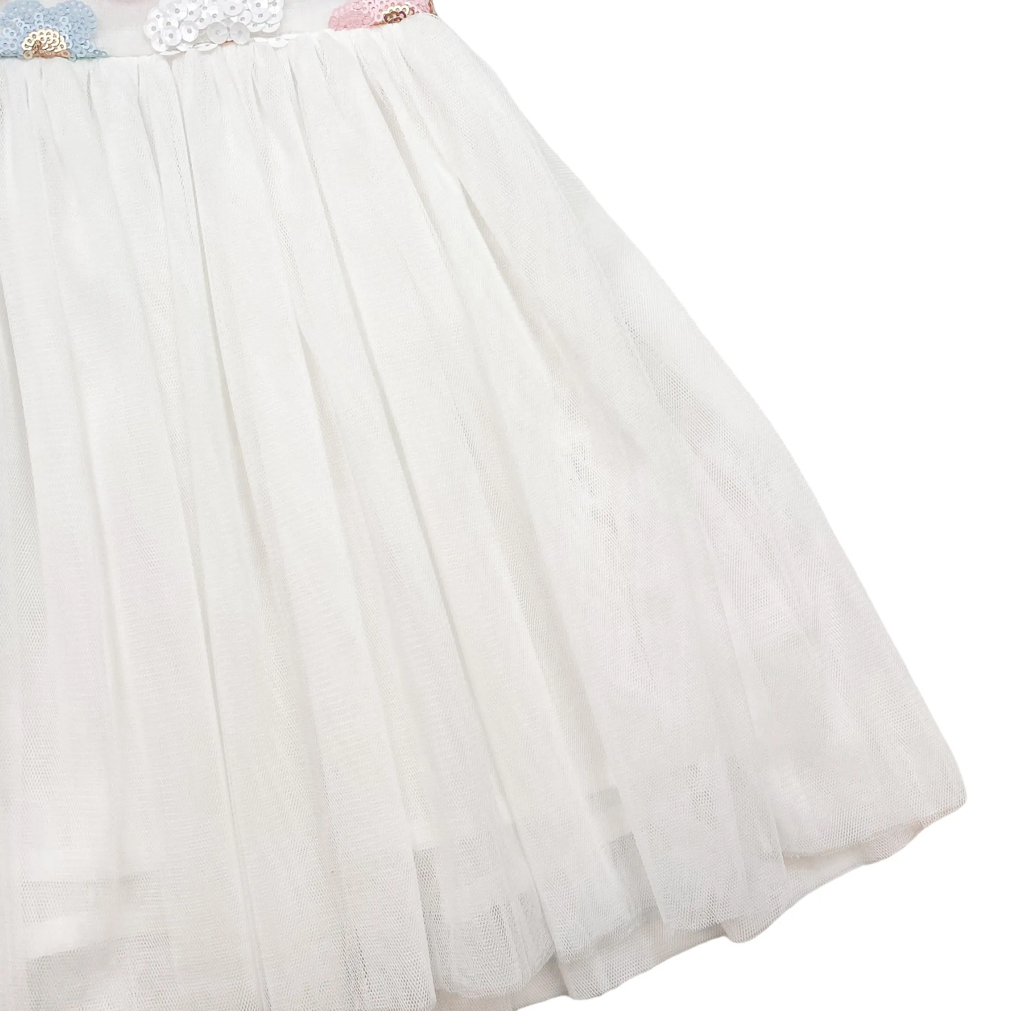 Sequin Floral Tulle Dress