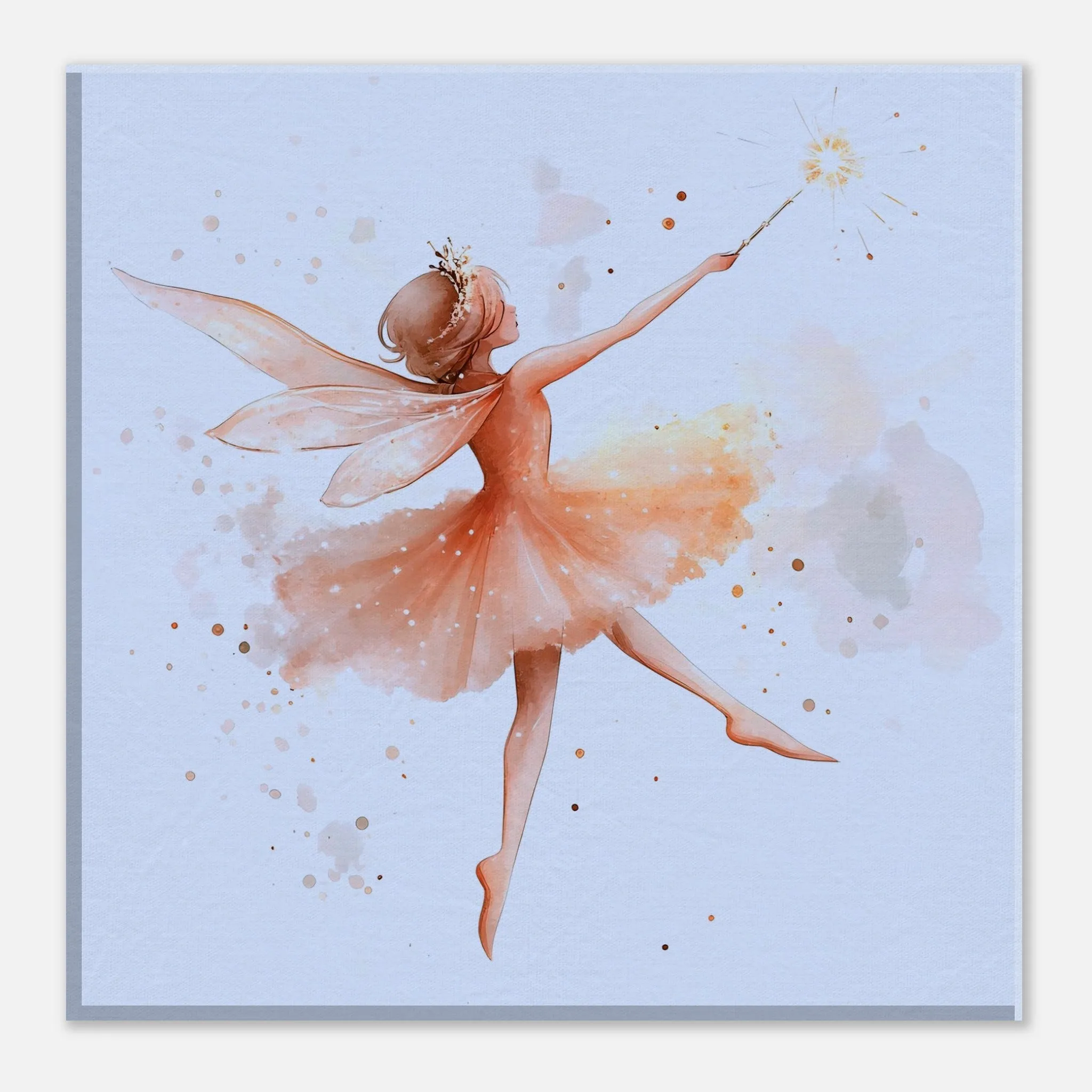 Sparkles – Feenkollektion – Leinwand 20x20 cm