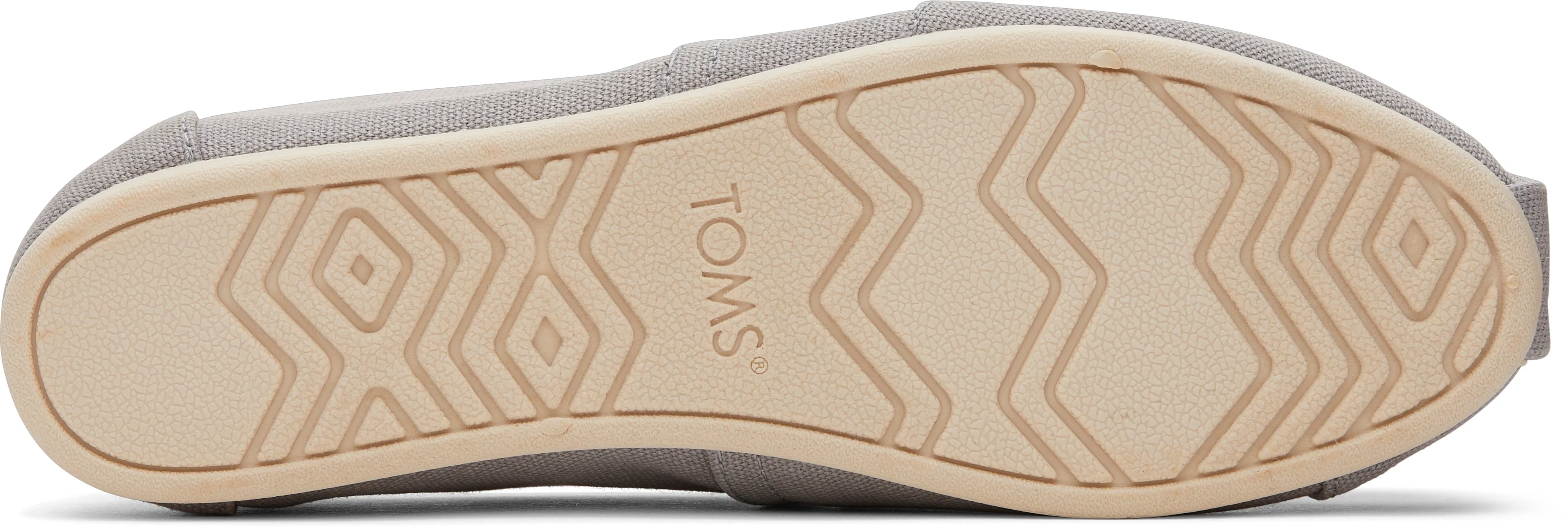 Toms Women Alpargata Drizzle Grey Recycled Cotton Canvas