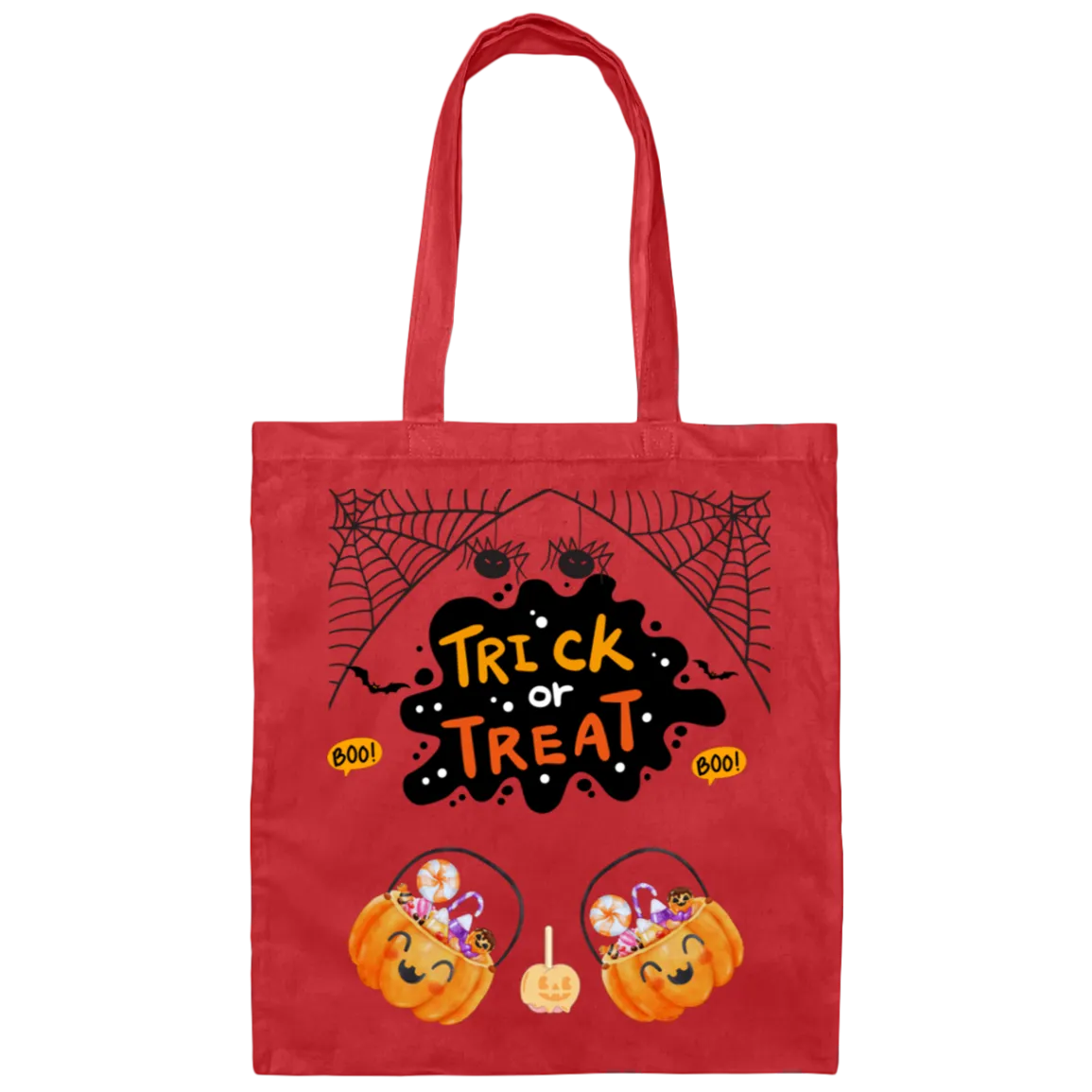 Trick or Treat Canvas Tote Bag