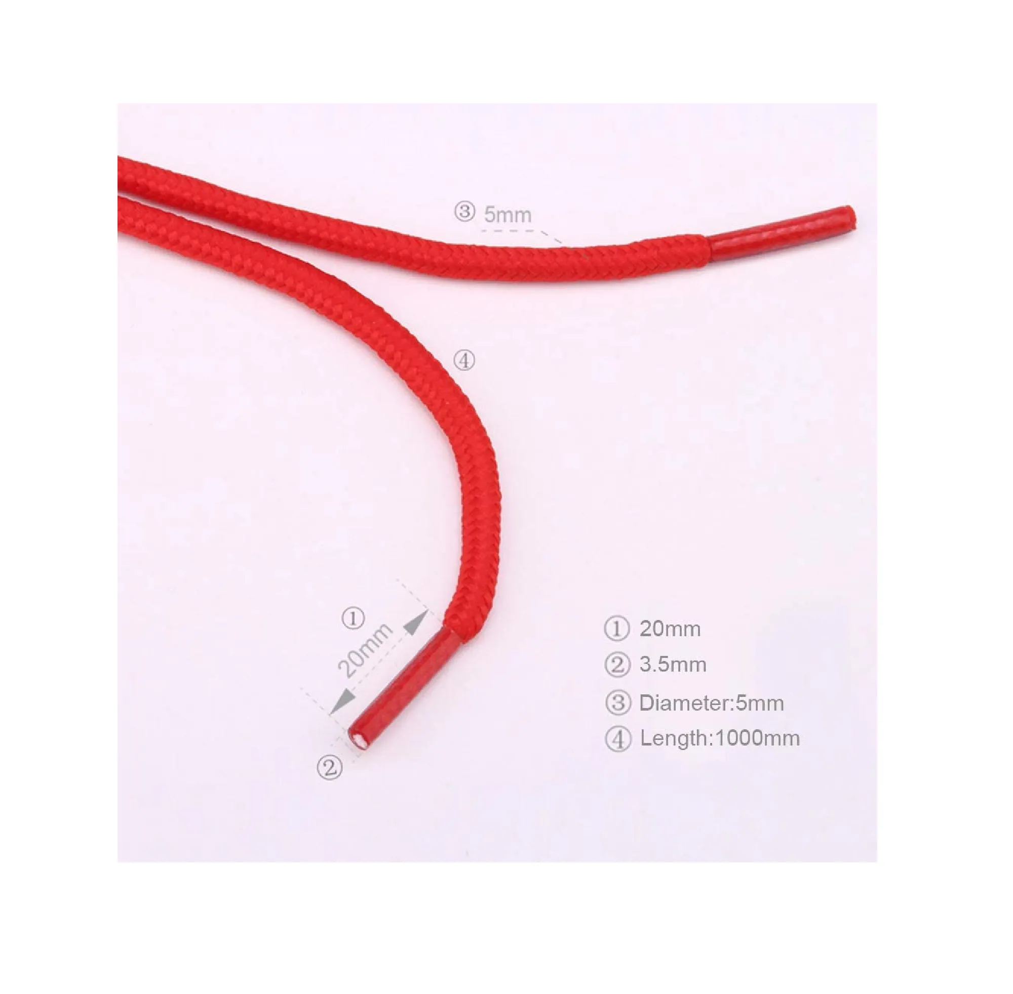 YuanhuaRongsheng 12 Pairs 40 Inch Round Shoelaces Sneakers Shoe Laces Strings for Sports Shoes Boots Sneakers Skates 12 Colors