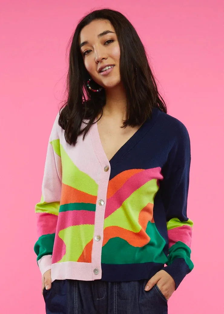 ZP6402u Wave Cardigan